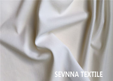 Yağa Dayanıklı Beyaz Likra Kumaş, 2 Yollu Streç Polyester Likra Spandex Kumaş