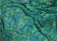 Leotard Giysiler İçin Folyo Hologram Çift Örme Baskılı Naylon Kumaş