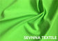Boyalı Örme Yuvarlak Polyester Saten Kumaş, Parlak Yeşil Polyester Krep Kumaş