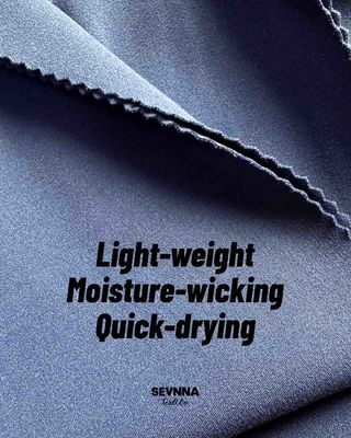 230 gm 77% Biyo-Based Nylon + 23%Black Spandex Şerit Geri Dönüştürülmüş Nylon Kumaş SP7441