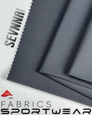 152cm genişliğinde 72% geri dönüştürülmüş malzemeler ve 28% Xtra Life Lycra ile Lycra kumaşı