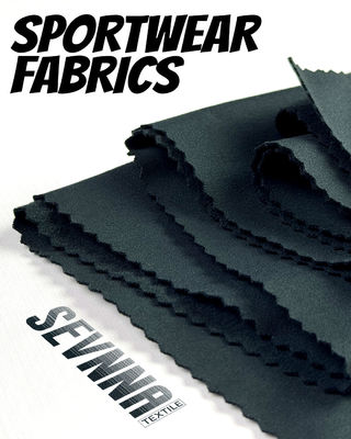 UPF 50+ Güneş Korumalı, Elastik Etek Uçlu ve Koku Önleyici Teknolojili Yüksek Performanslı Koşu Kumaşları, Spor Giyim İçin