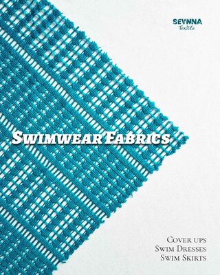 Kalıcı ve rahat giysiler için geri dönüştürülmüş naylonla 160 gramlık Jacquard tarzı çift örgü kumaş