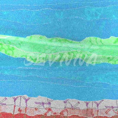 Rahat ve şık giyim için yumuşak Jacquard geri dönüştürülmüş polyester çift örgü kumaşı