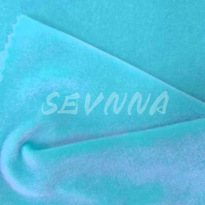 Yumuşak Duygu Geri Dönüştürülmüş Poliester Spandex Kumaş 160cm Özel Uzunluk Renk Hızlılığı 3-4 Sınıf