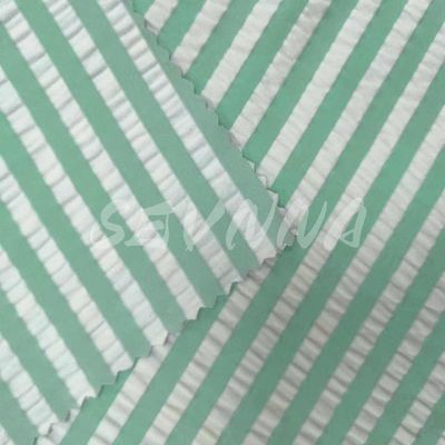 Yumuşak Rahat Nylon Spandex Kumaş Yaz Yüzme Giysileri 3-4 Derecede Renk Hızlılığı
