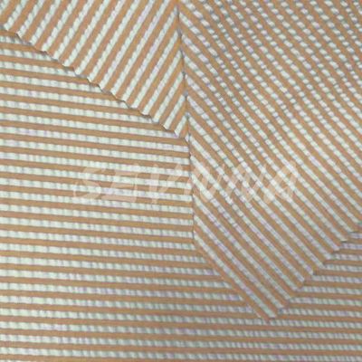 Yetişkinler ve çocuklar için yaz/sonbahar çift örgü kumaşı 240 gram geri dönüştürülmüş poliester karışımı 120cm genişlik