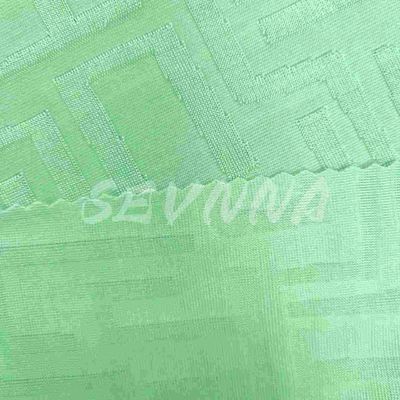 Genişletilebilirlik Yeşil Tekstiller Spor Bra Kumaşı Yoga/Jim için - Süper Yumuşak 250g Ağırlık Katı Dijital Baskı 132cm