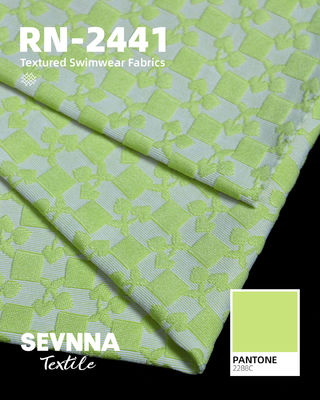 340gsm %92 Geri Dönüştürülmüş Poli + %8 Spandeks Geri Dönüştürülmüş Polyester Kumaş RN-2441