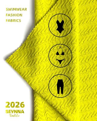 Geri dönüştürülmüş polyester kumaşla yeşil olun Ekolojik dostu 115cm Genişlik Dikiş Dairesel