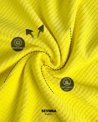 Yeşil Olun Moda hattı için sürdürülebilir ve dayanıklı geri dönüştürülmüş polyester kumaş