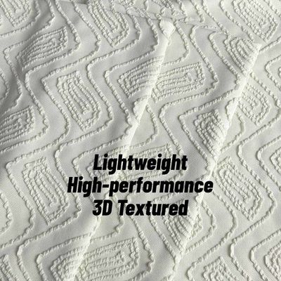 Yaz / Sonbahar için Jacquard Tarzı Çift Dikiş Kumaş