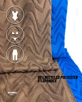 Spandex Kumaş Dayanıklı Poliester Spandex Kumaş Özel Uzunluk