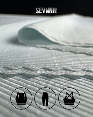 68% SOĞUK Nylon RB 3% Nylon 29% Lycra Malzemesi Dayanıklı ve Rahat Giyim İçin Geri Dönüştürülmüş Lycra Kumaşında Ayrıntılar