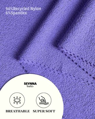 120cm Genişliği Sürdürülebilir Yüzme Giysileri için Katı Kalıpta Dönüştürülmüş Yüzme Giysi Kumaşı