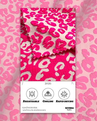 Nylon-Spandex Kumaşları Plaj İçin Rahat Nylon-Spandex Aktif Giysiler