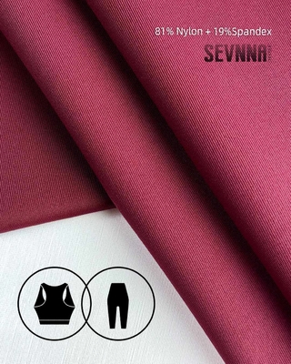 UV Koruması Genişletilebilir Fonksiyonel Kumaşlar % 81 Naylon + % 19 Spandex 320gm