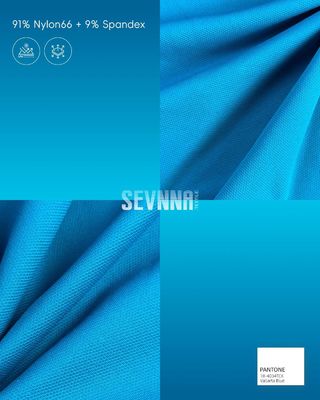 UPF 50+ Koşu Kumaşı Naylon66 Spandeks 4 Yönlü Esneme