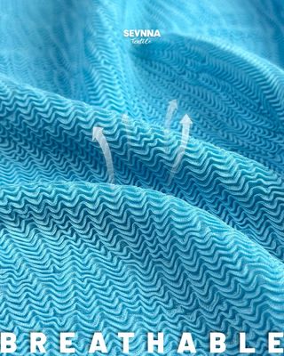 270gm Spandex'li Dövizlenmiş Polyester Çift örgü kumaşı