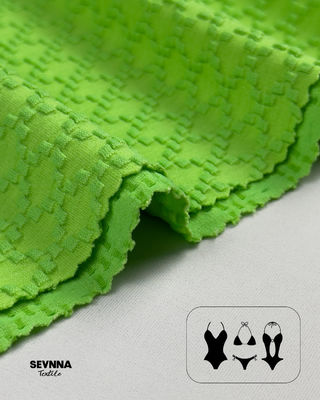 Yapılandırılmış Yüzme Kumaşı Rahat ve Şık Yüzme Kıyafetleri için Yüksek Performanslı Malzeme