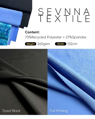 152cm Genişliğinde ve Dairesel Örgüyle Üretilmiş, Kişiselleştirilebilir Yoga Giysisi Kumaşı, Optimum Konfor ve Stil İçin