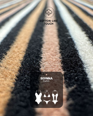 Eco Friendly Swimwear Fabric with 152cm Width 250gsm Weight and GRS Certificates for Sustainable Swimwear