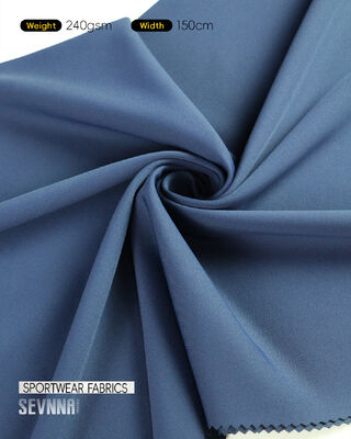 Yüksek Performanslı Aktif Giyim için 150cm En ve 240gsm Ağırlığında Dayanıklı Spor Sütyeni Kumaşı