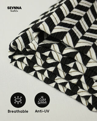 Çevre dostu 260gm Çift örgü kumaş Yaz/Kış giymek için çok yönlü