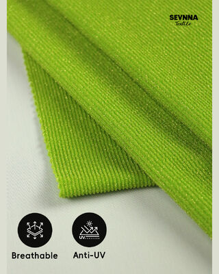 120cm genişliğinde Eco Friendly yüzme kıyafetleri kumaşı Nefes alıcı ve dayanıklı geri dönüştürülmüş yüzme kıyafetleri malzemesi