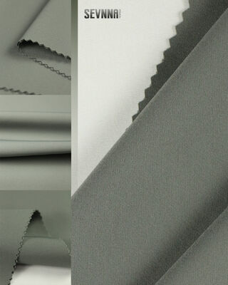 175Gsm Atletizm Tekstilleri için 147cm Genişliği ve Elastik Kırışlı Koşu Kumaşları