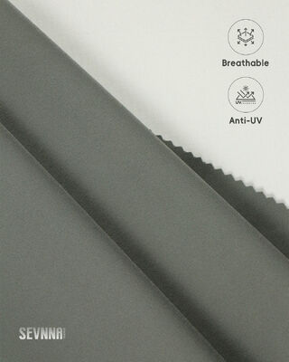 175Gsm Atletizm Tekstilleri için 147cm Genişliği ve Elastik Kırışlı Koşu Kumaşları