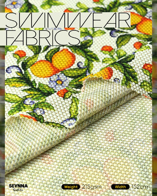 Sürdürülebilir yüzme kıyafetleri için 215 gramlık 152 cm genişliğinde ve geri dönüştürülmüş naylonlu ekolojik dostu yüzme kıyafetleri kumaşı