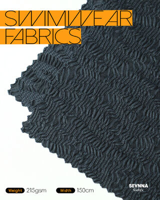 215gm Sürdürülebilir, Çevre Dostu Geri Dönüştürülmüş Yüzme Giysi Kumaşları