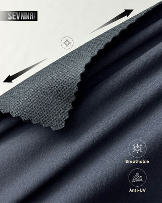 Yüksek performanslı bisiklet kıyafetleri için 230 gram ağırlığı 132 cm genişliği ve nem alıcı dayanıklı bisiklet kumaşı