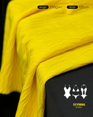 85% Geri Dönüştürülmüş Poliester + 15% Spandex, 125cm Genişliği ve Yüzme Kıyafetleri için Yüksek Dayanıklılık