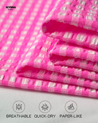 Geri Dönüştürülmüş Mayo Kumaşı, %48 Naylon %46 Polyester %6 Spandeks, 120-130cm En ve 170gsm Ağırlık, Sürdürülebilir Mayolar İçin