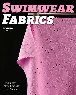 Çevreci, sürdürülebilir moda markaları için tasarlanmış, çevre sorumluluğuna odaklanan geri dönüştürülmüş polyester kumaş