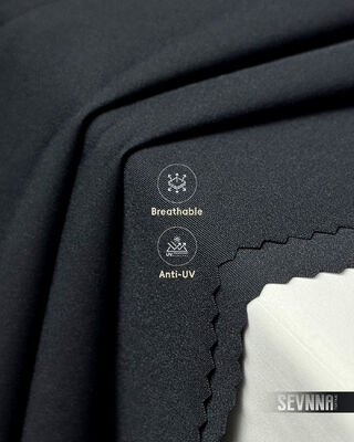 Yüksek performanslı spor kıyafetleri için 4 yönlü germe, UPF 50+ güneş koruması ve hızlı kurutma ile koşu kumaşları