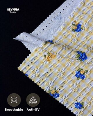 Yüksek Klor Dirençli Dokulu Yüzme Kumaşı, %92 Geri Dönüştürülmüş Naylon + %8 Spandeks ve Dayanıklı Mayolar için 215gsm Ağırlık