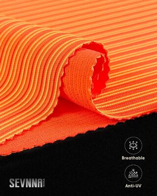 Yüksek Nefes Alabilirlik Hızlı Kuruyan Aktif Giyim Örme Kumaşı, Atletik Giyim için Geri Dönüştürülmüş Naylon Fiber ile