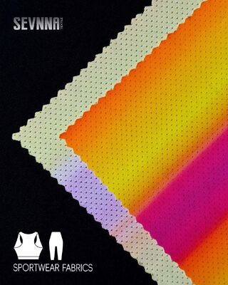 Yüksek performanslı aktiv kıyafetler için kokusuz teknoloji ve nefes alabilen ağlı 180Gsm koşu kumaşları