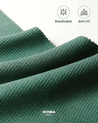 Yüksek Esneklik Teksturlu Yüzme Kumaşı % 95 Organik Pamuk ve % 5 Spandex ile Yüksek Renk Dayanıklılığı için