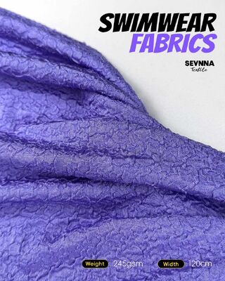 Yüksek performanslı yüzme kıyafetleri ve spor kıyafetleri için 86% geri dönüştürülmüş nilon UPF 50+ 245gm dokulu yüzme kumaşı