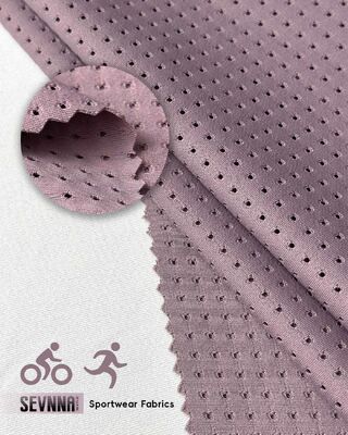 Yüksek performanslı spor tekstilleri için UPF 50+ 190Gsm ağırlığı ve düz dikişli koşu kumaşları