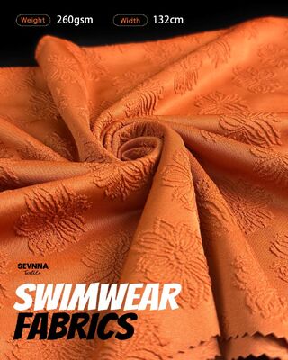 Sürdürülebilir Geri Dönüştürülmüş Poliester Kumaş 260gm Ağırlık 132cm Genişlik ve Makine Yıkanabilir Çevre Dostu Tekstiller