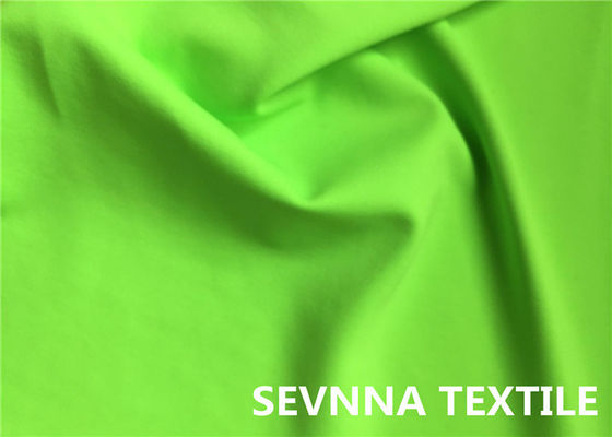 Boyalı Örme Yuvarlak Polyester Saten Kumaş, Parlak Yeşil Polyester Krep Kumaş