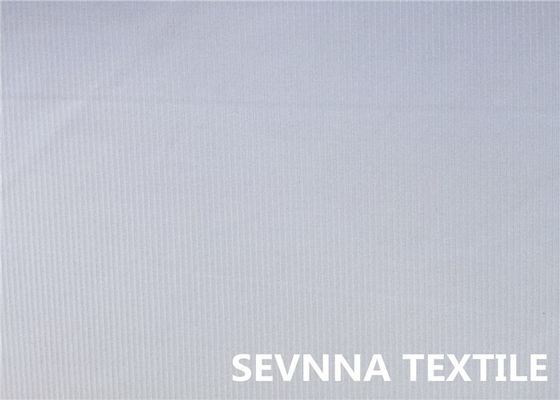 Yağa Dayanıklı Beyaz Likra Kumaş, 2 Yollu Streç Polyester Likra Spandex Kumaş