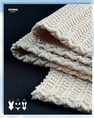 İki Yönlü Esnekliğe Sahip Çevre Dostu Mayo Kumaşı, Sürdürülebilir Mayo İçin 130cm Genişlik ve 250gsm Ağırlık