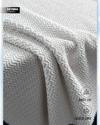 İki Yönlü Esnekliğe Sahip Çevre Dostu Mayo Kumaşı, Sürdürülebilir Mayo İçin 130cm Genişlik ve 250gsm Ağırlık