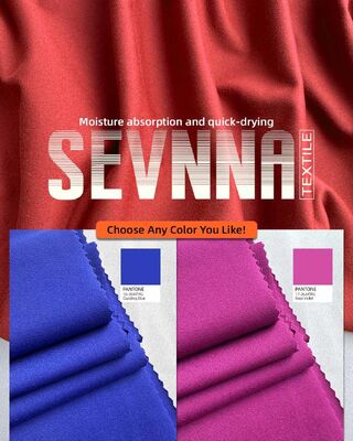 Nemle Başa Çıkan Yüksek Solunumlu Süper Yumuşak Stretch Sport Bra Kumaşı Egzersiz Sütyen Malzemesi